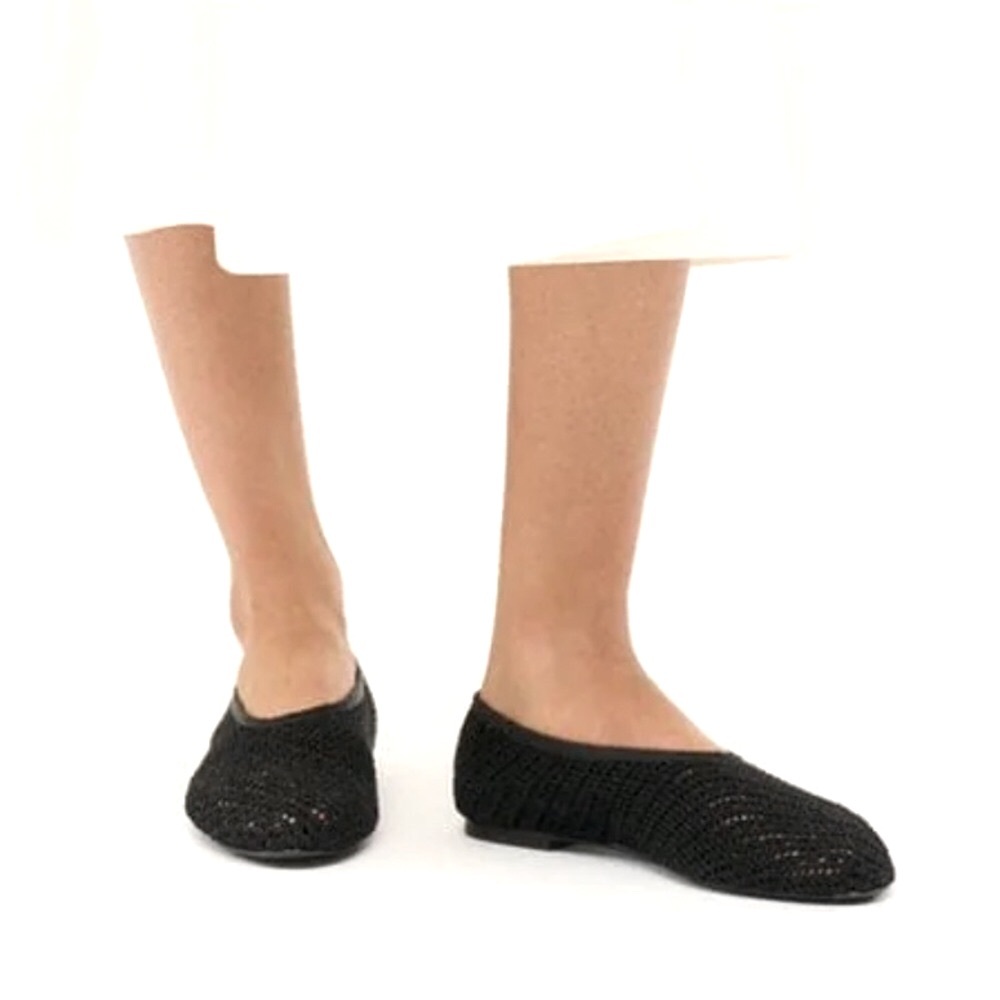 STAUD Black Flats